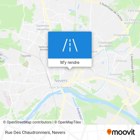 Rue Des Chaudronniers plan