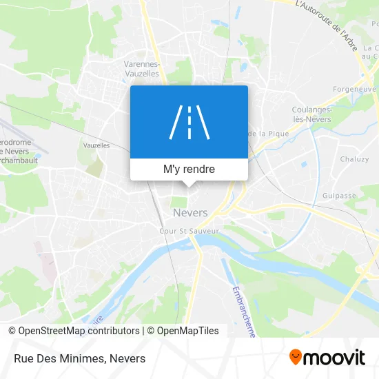 Rue Des Minimes plan