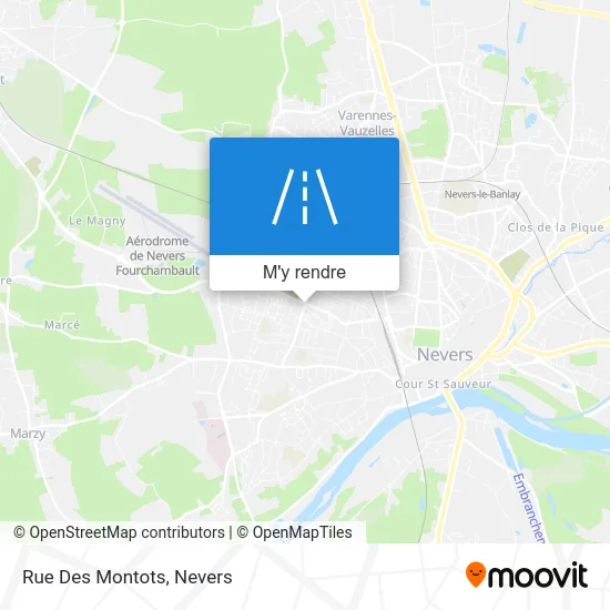 Rue Des Montots plan