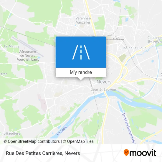 Rue Des Petites Carrières plan