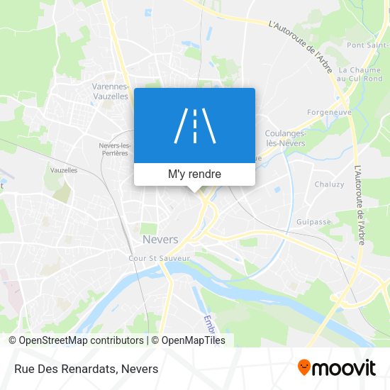 Rue Des Renardats plan