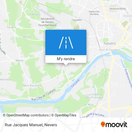 Rue Jacques Manuel plan