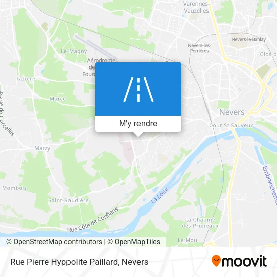 Rue Pierre Hyppolite Paillard plan