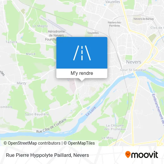 Rue Pierre Hyppolyte Paillard plan