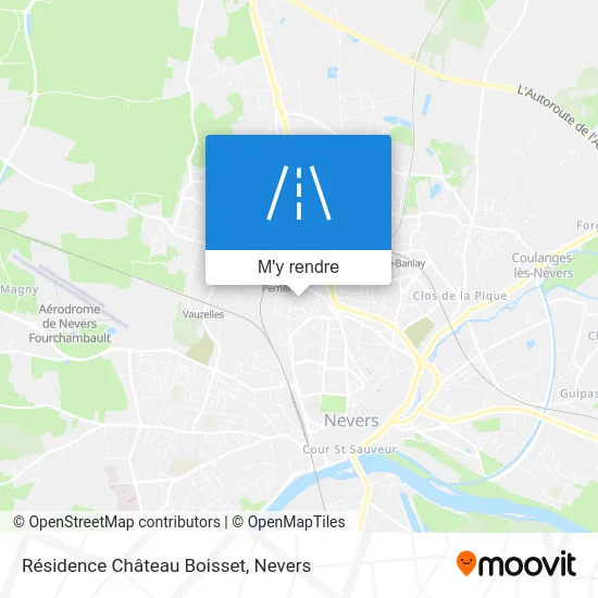 Résidence Château Boisset plan