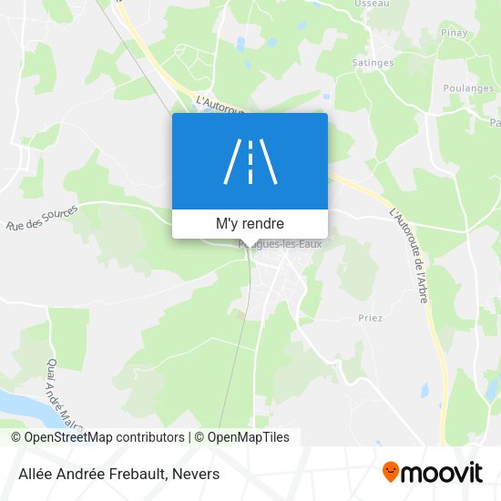 Allée Andrée Frebault plan