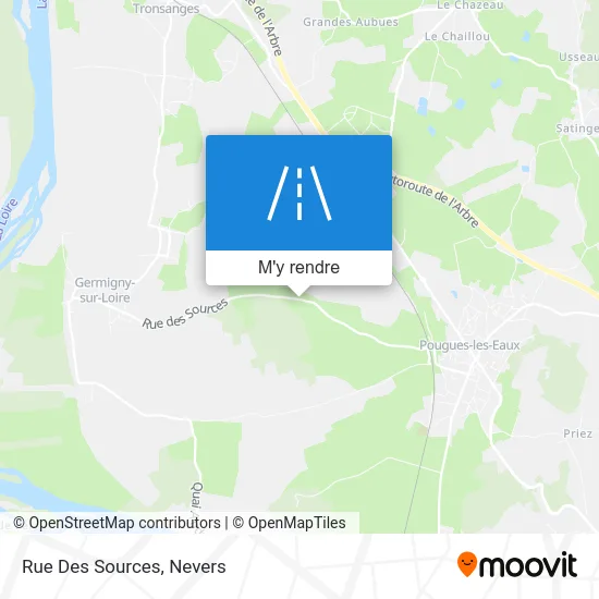 Rue Des Sources plan