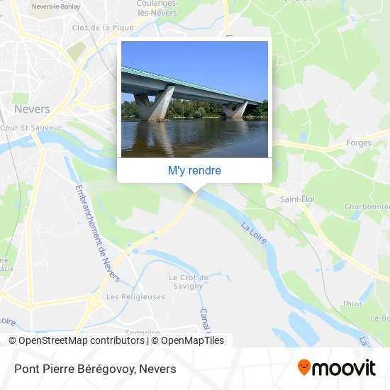Pont Pierre Bérégovoy plan