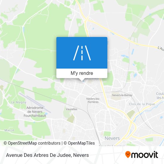 Avenue Des Arbres De Judee plan