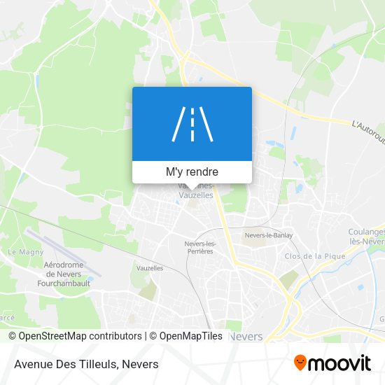 Avenue Des Tilleuls plan