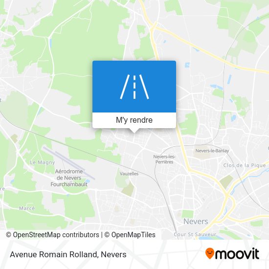 Avenue Romain Rolland plan