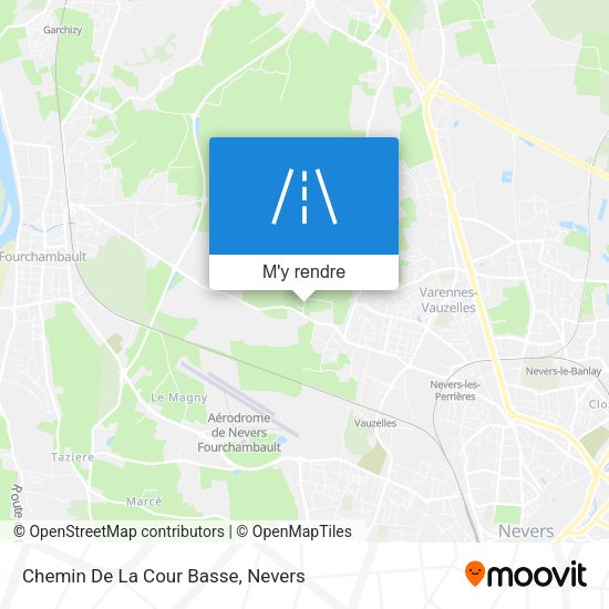 Chemin De La Cour Basse plan