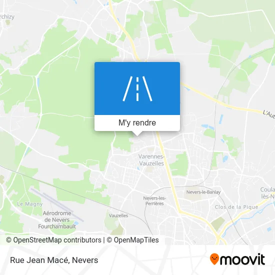 Rue Jean Macé plan
