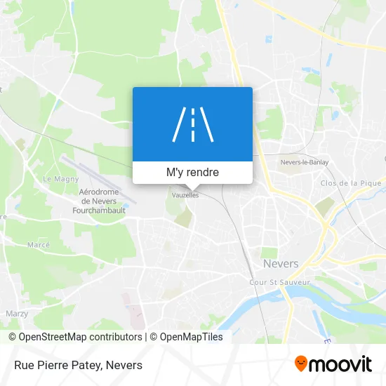 Rue Pierre Patey plan