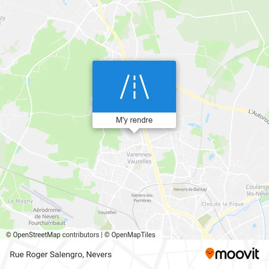 Rue Roger Salengro plan