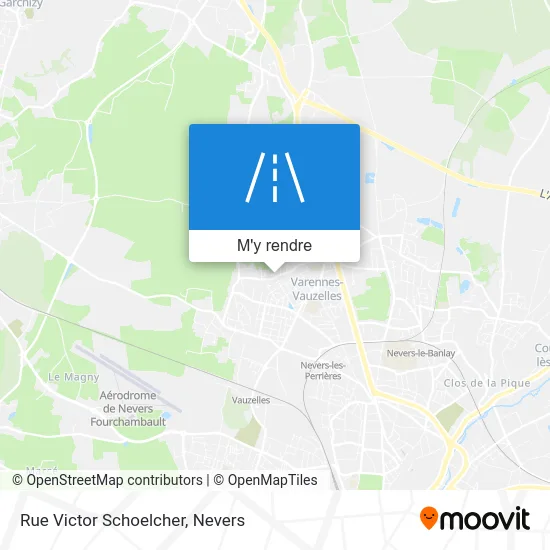 Rue Victor Schoelcher plan