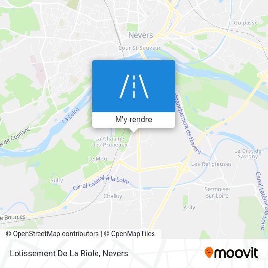 Lotissement De La Riole plan