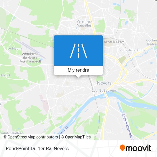 Rond-Point Du 1er Ra plan