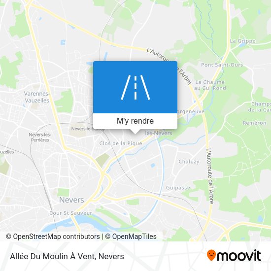 Allée Du Moulin À Vent plan