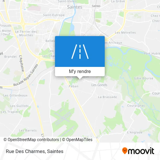 Rue Des Charmes plan