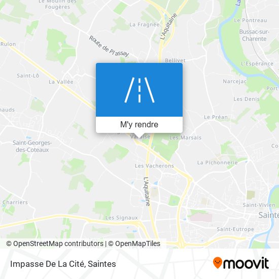 Impasse De La Cité plan