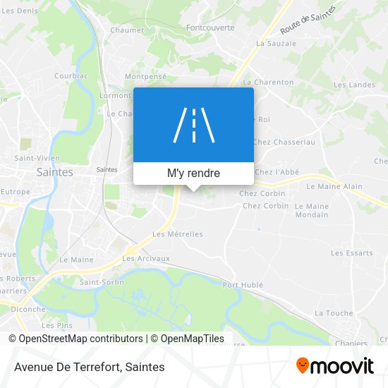 Avenue De Terrefort plan