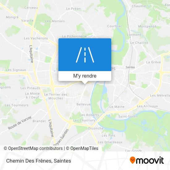 Chemin Des Frênes plan