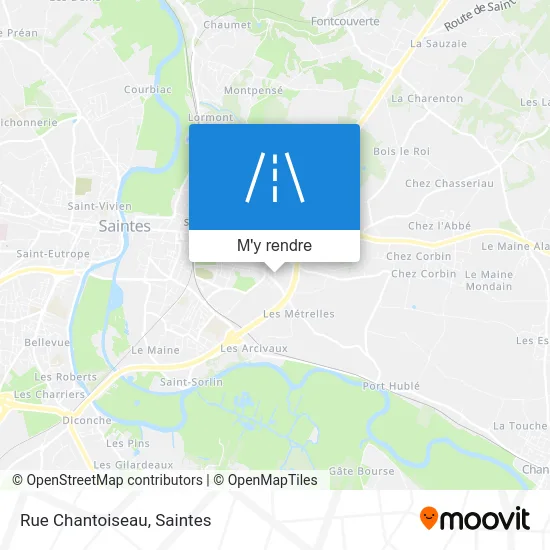Rue Chantoiseau plan