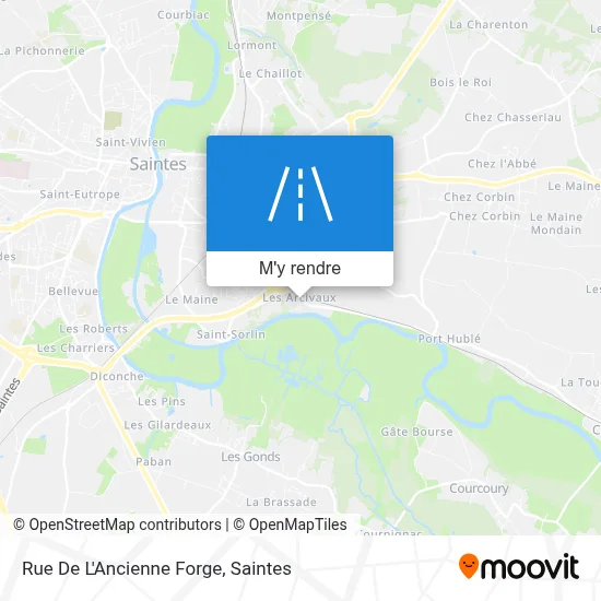 Rue De L'Ancienne Forge plan