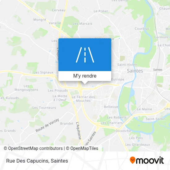 Rue Des Capucins plan