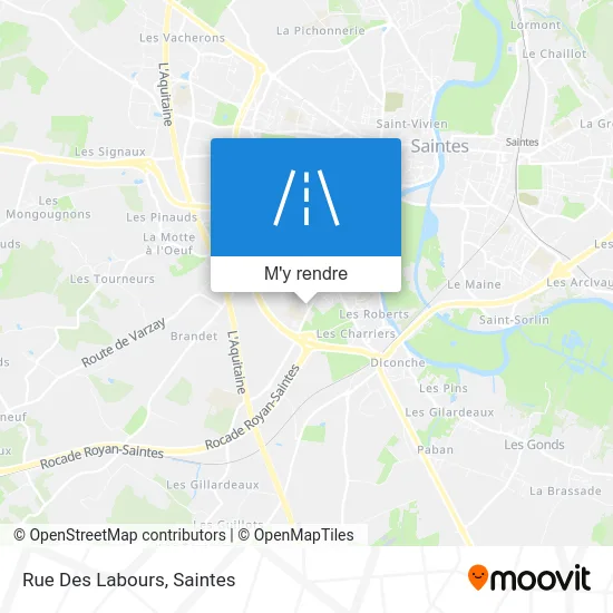 Rue Des Labours plan