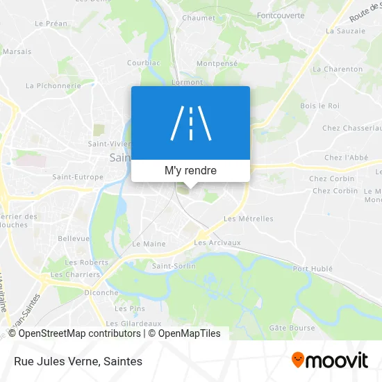 Rue Jules Verne plan