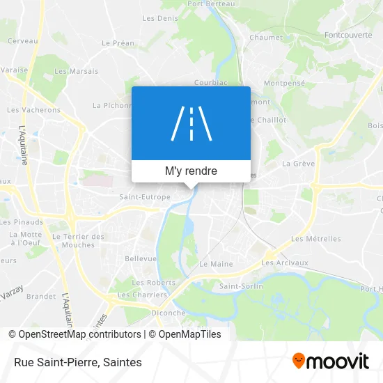 Rue Saint-Pierre plan