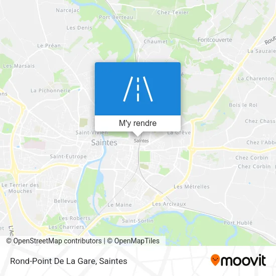 Rond-Point De La Gare plan