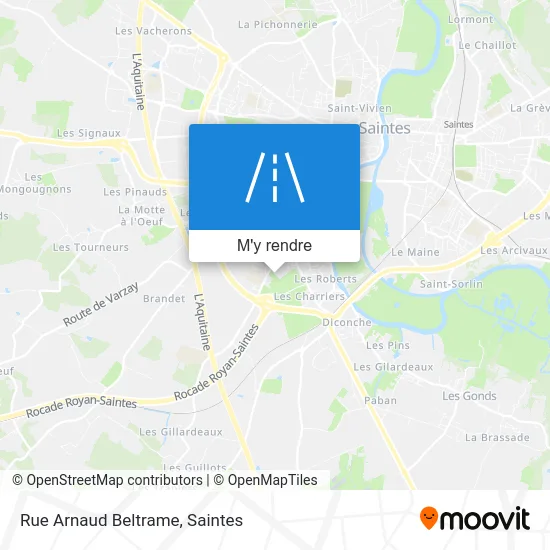 Rue Arnaud Beltrame plan