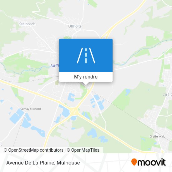 Avenue De La Plaine plan