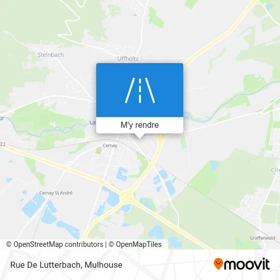 Rue De Lutterbach plan