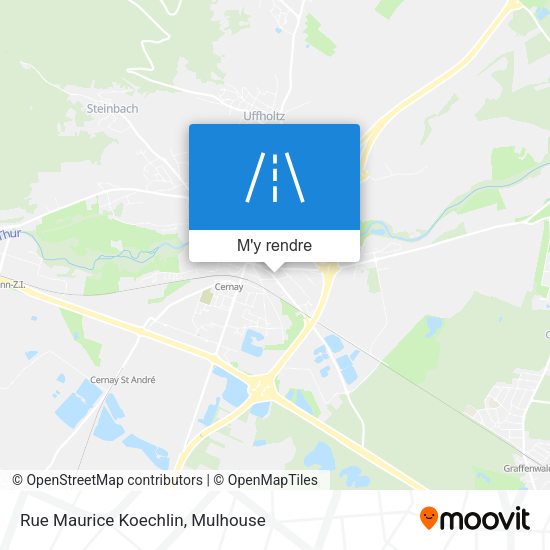 Rue Maurice Koechlin plan