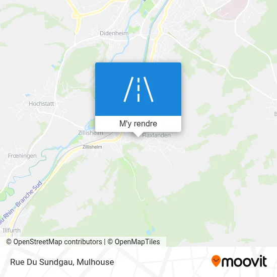 Rue Du Sundgau plan