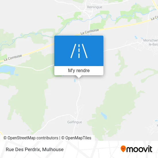 Rue Des Perdrix plan