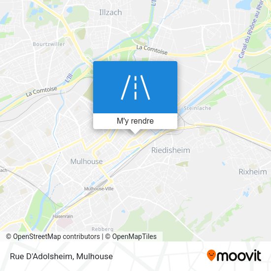 Rue D'Adolsheim plan