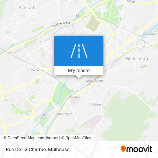 Rue De La Charrue plan