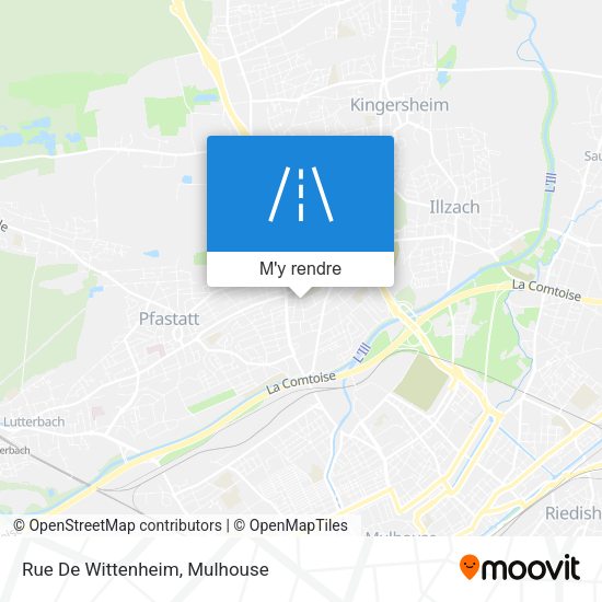 Rue De Wittenheim plan