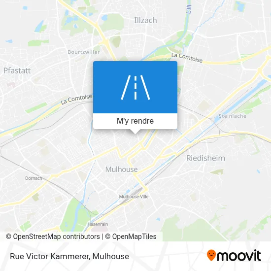 Rue Victor Kammerer plan