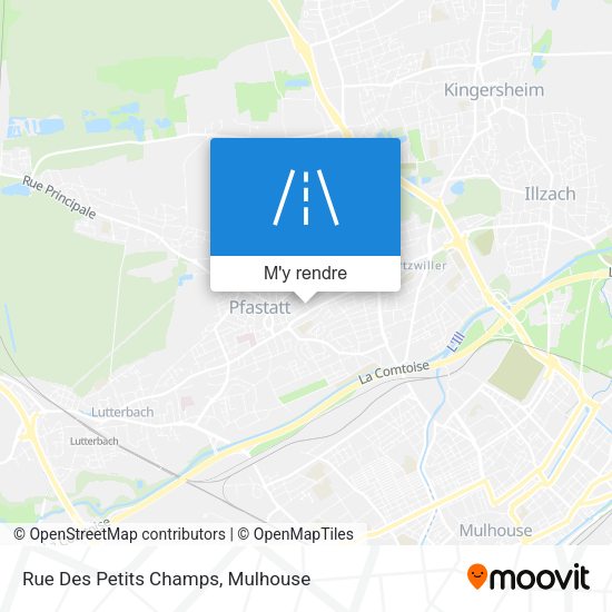 Rue Des Petits Champs plan