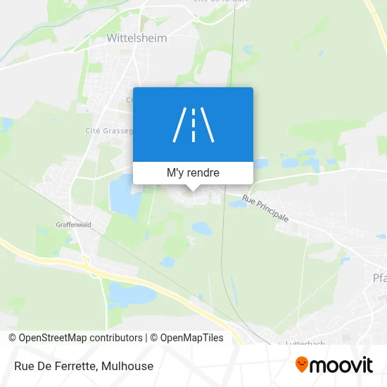 Rue De Ferrette plan