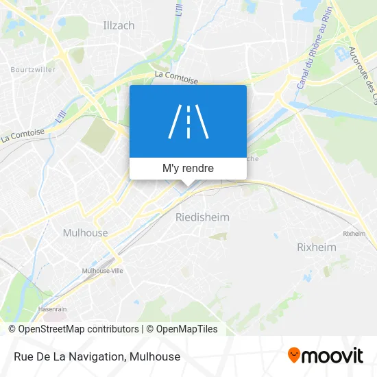 Rue De La Navigation plan