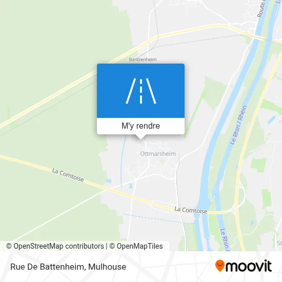 Rue De Battenheim plan