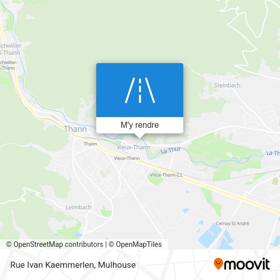 Rue Ivan Kaemmerlen plan