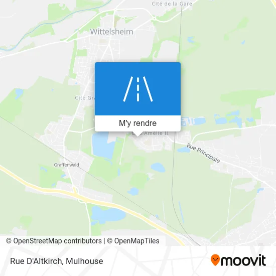 Rue D'Altkirch plan